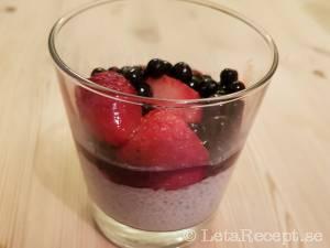 Recept på chiapudding Chiapudding