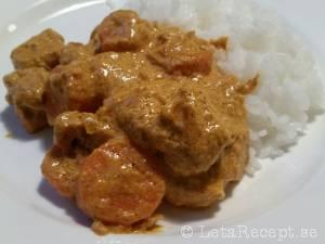 Kycklingcurrygryta