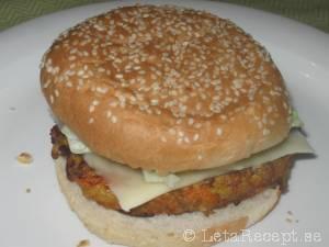 Morotsbiffar med hamburgerbröd recept