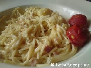 Pasta Carbonara recept