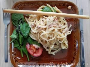 Spaghetti Carbonara recept