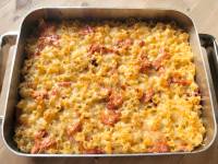Makaronipudding med korv recept